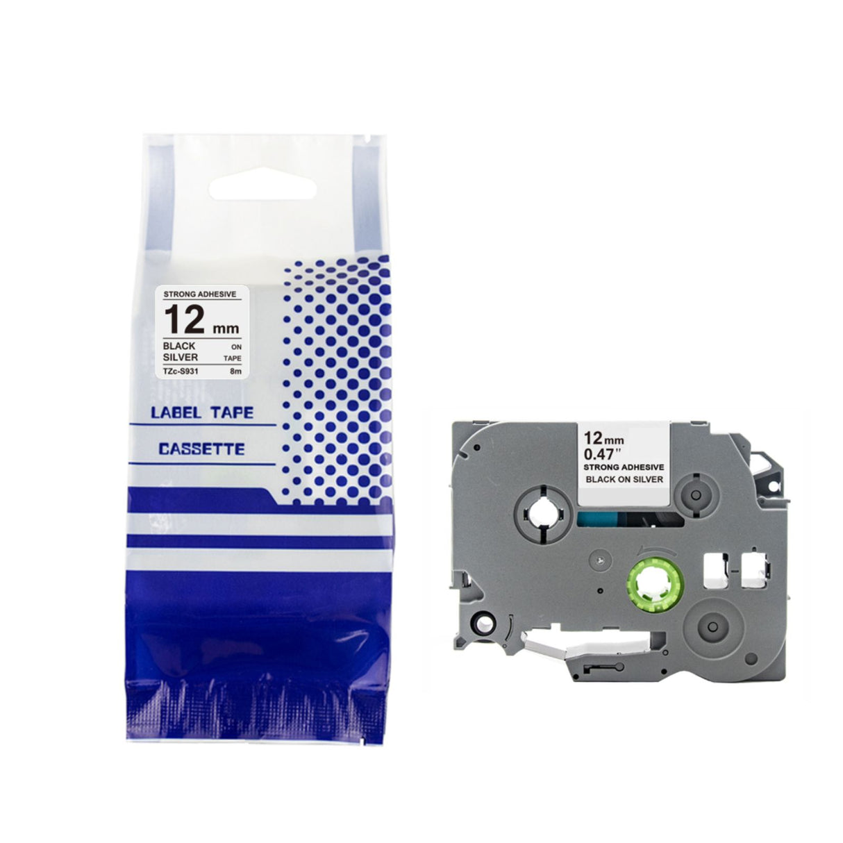 Alternatives Etikettenband zu Brother TZe-S931 Beschriftungsband