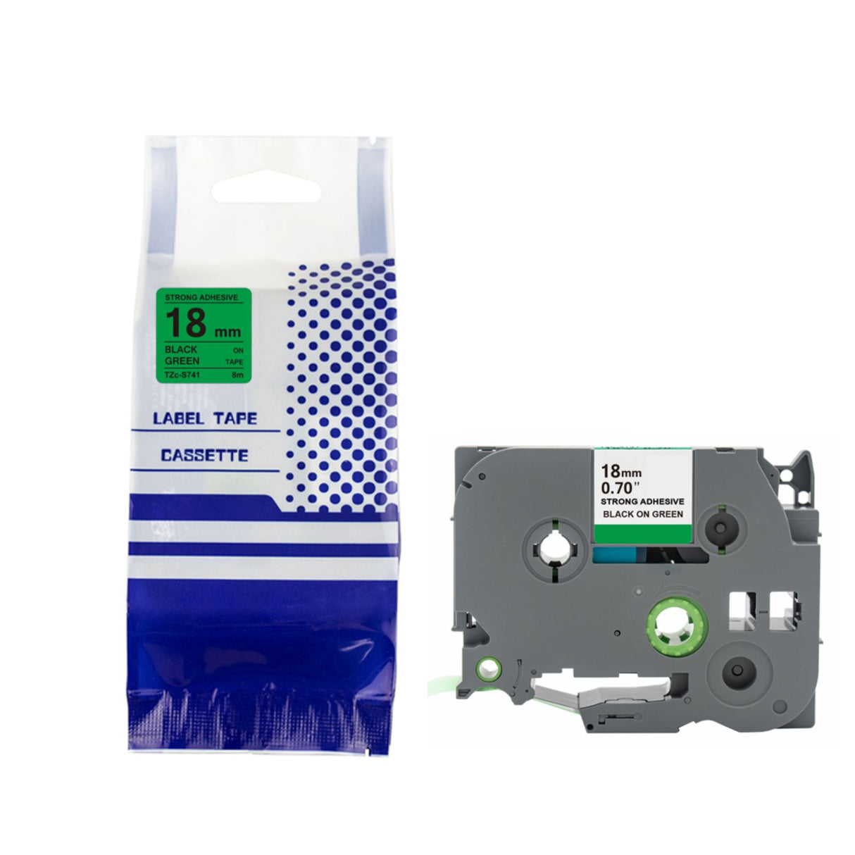 Alternatives Etikettenband zu Brother TZe-S741 Beschriftungsband