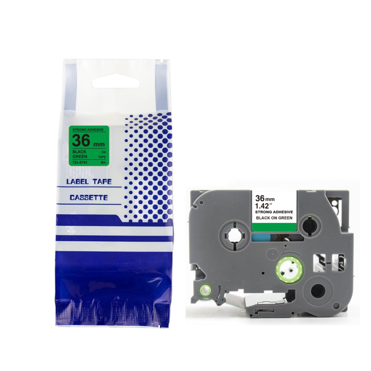 Alternatives Etikettenband zu Brother TZe-S761 Beschriftungsband