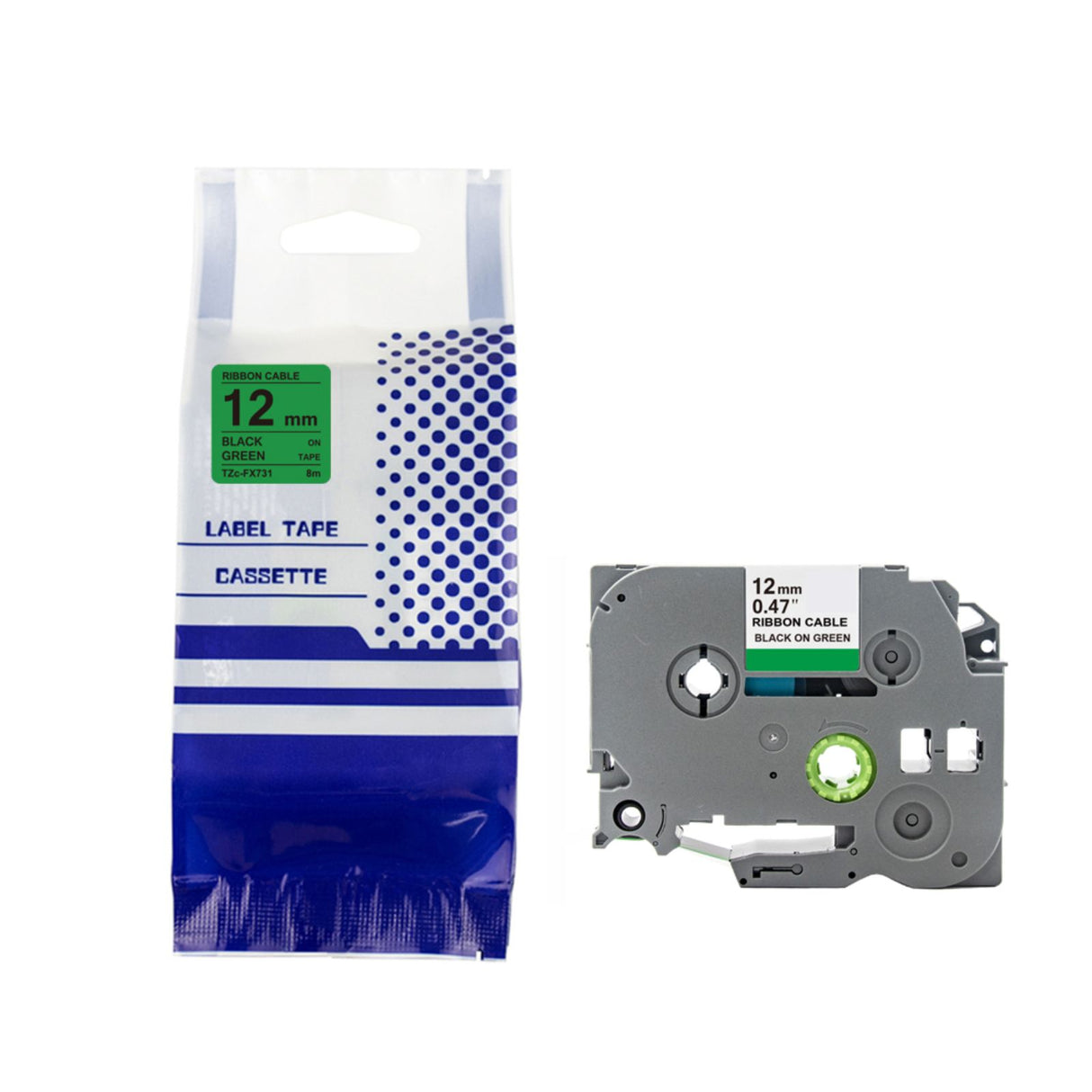 Alternatives Etikettenband zu Brother TZe-FX731 Beschriftungsband