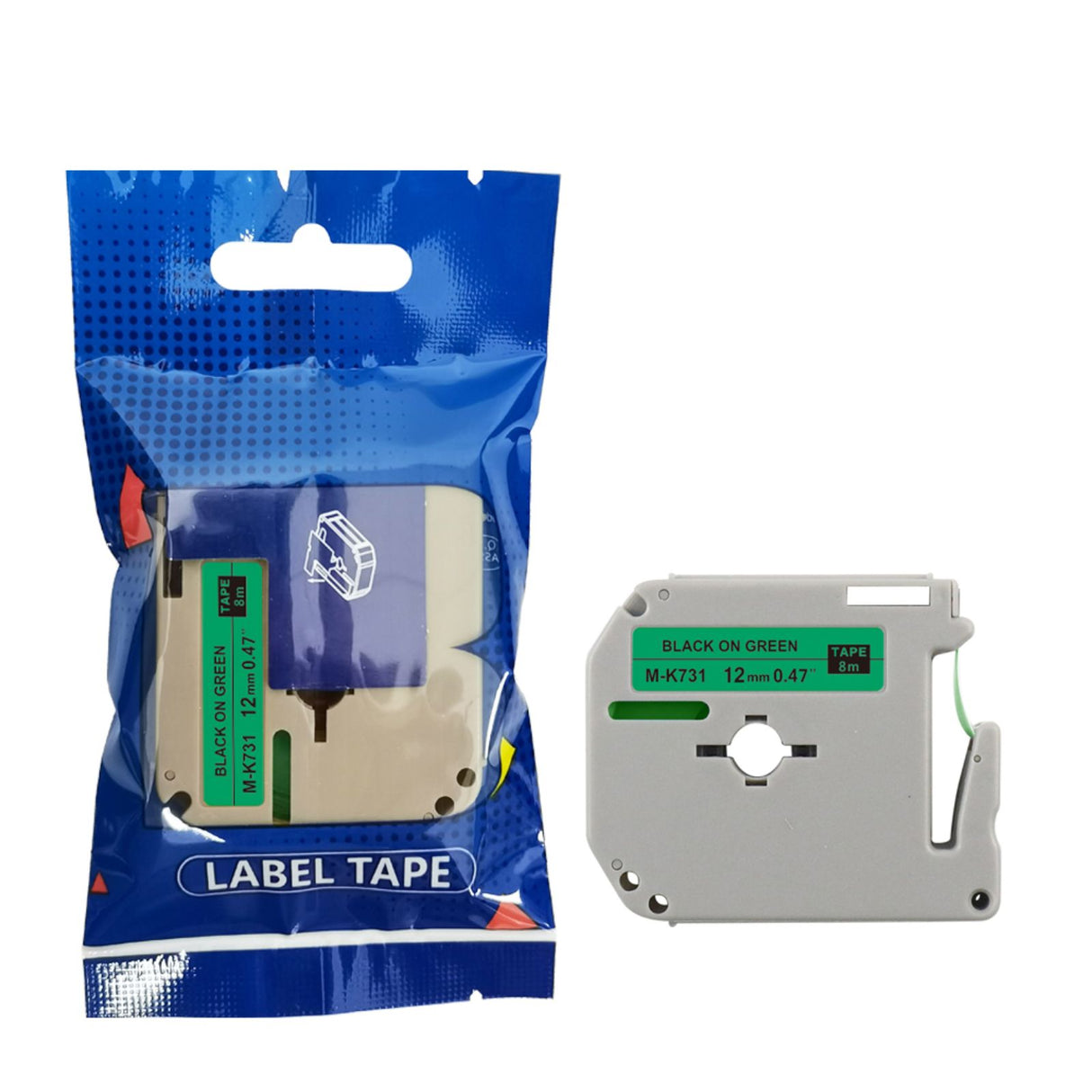 Alternatives Etikettenband zu Brother M-K731BZ Beschriftungsband