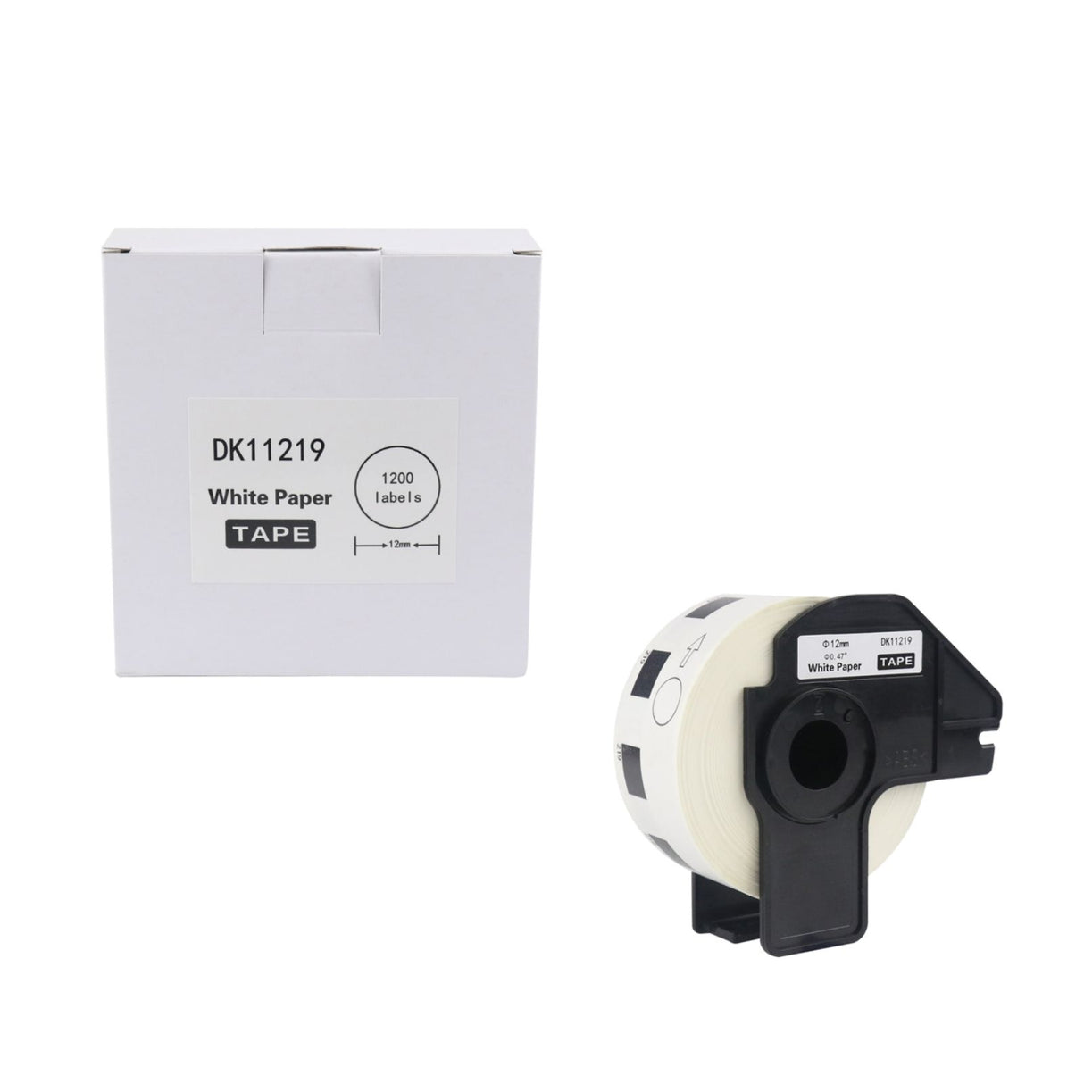 Alternative Etikettenrolle zu Brother DK-11219 runde Etiketten