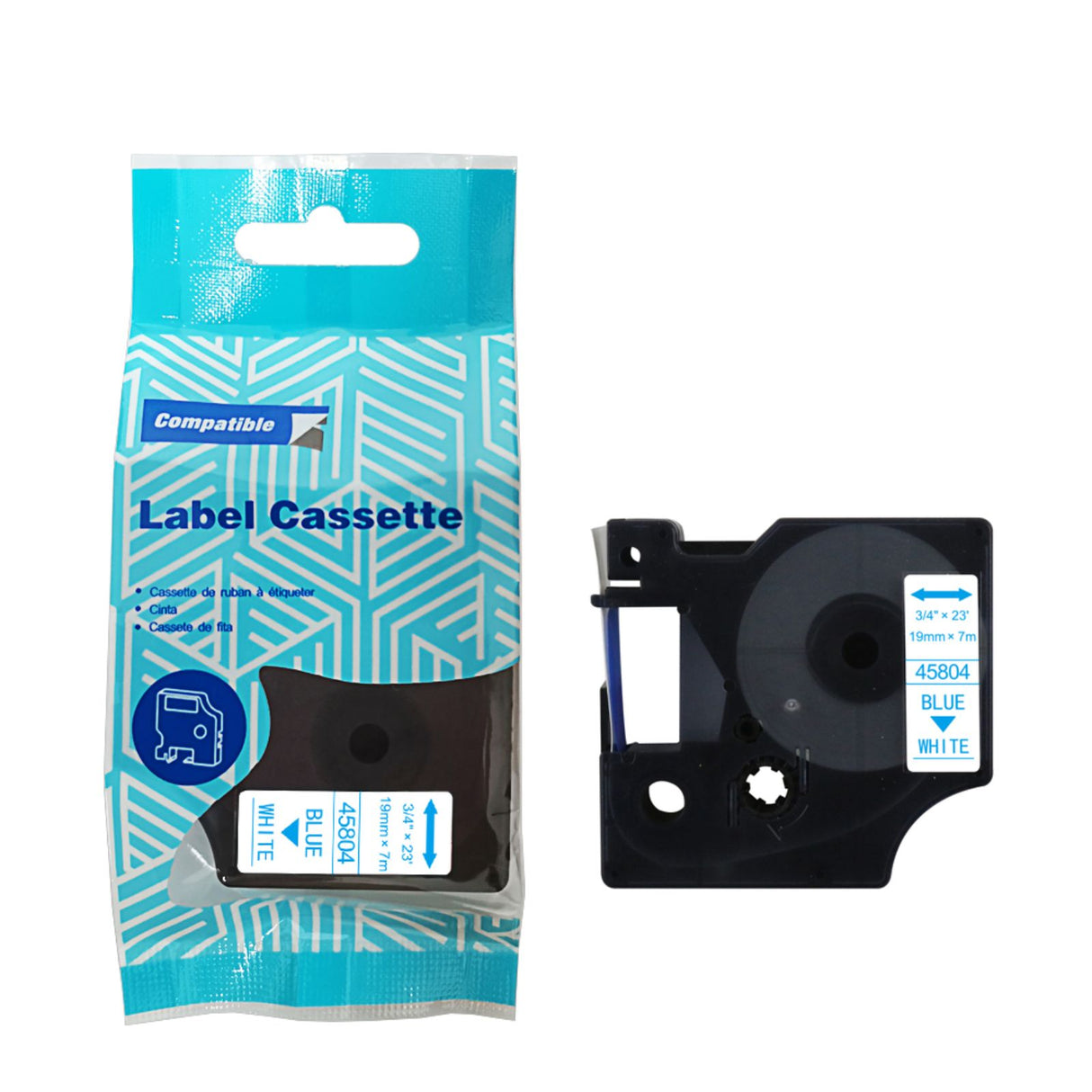Alternatives Etikettenband zu Dymo D1 45804 / S0720840 Beschriftungsband