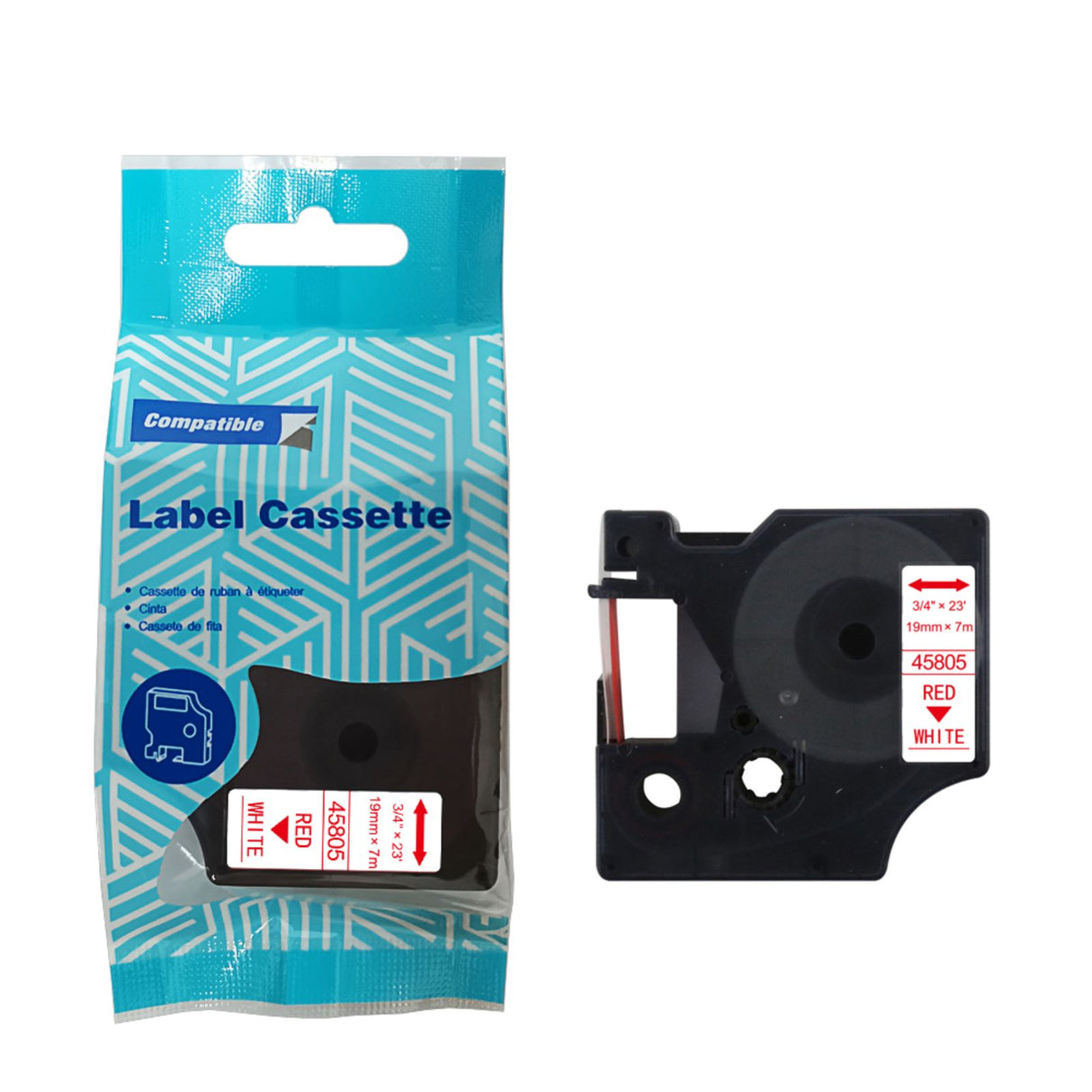 Alternatives Etikettenband zu Dymo D1 45805 Beschriftungsband