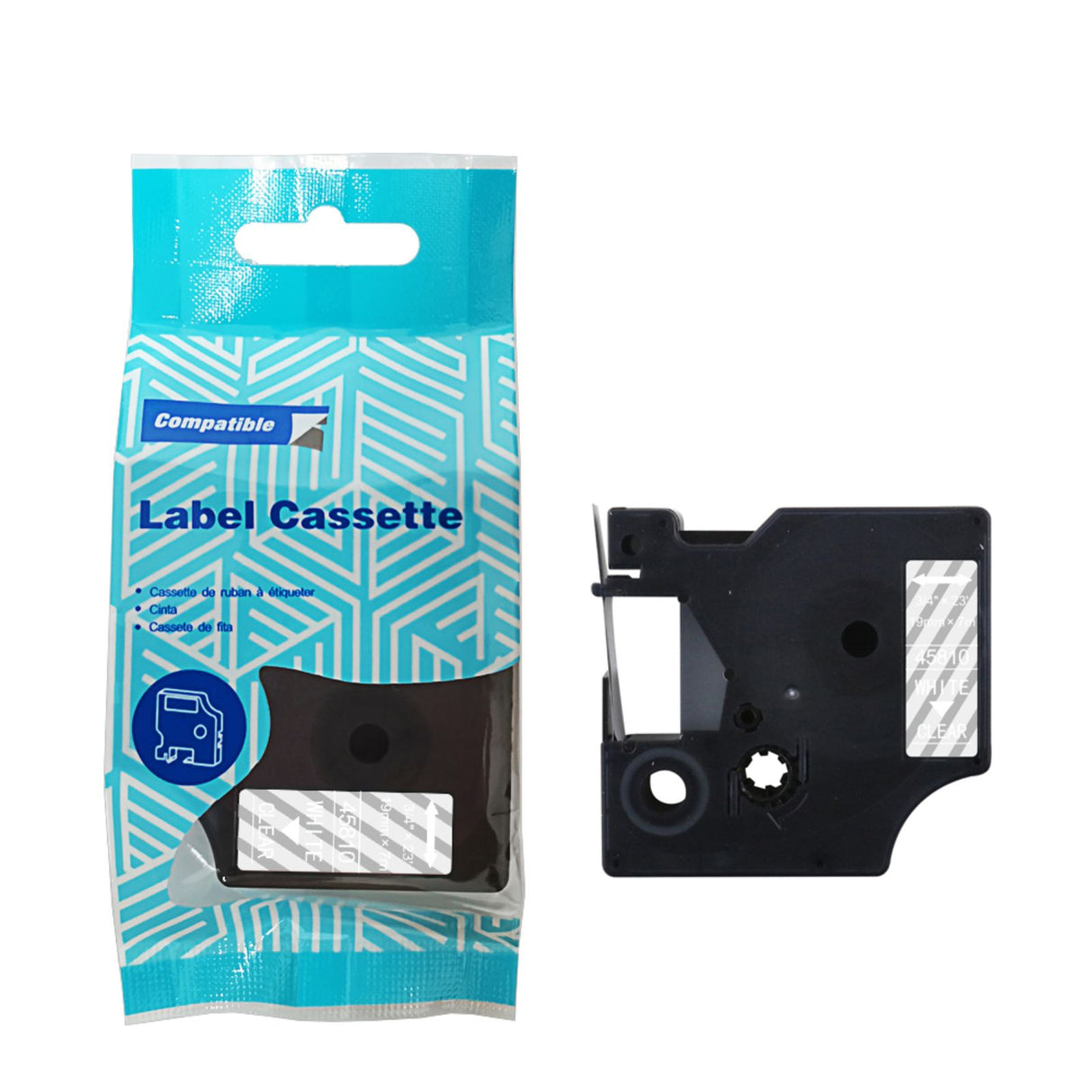 Alternatives Etikettenband zu Dymo D1 45810 / S0720900 Beschriftungsband