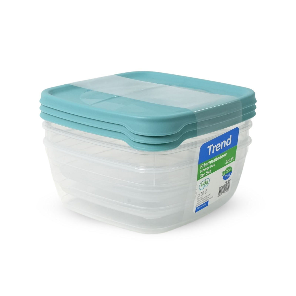 3er-Set Frischhaltedosen Dosen Aufbewahrungsdosen Meal-Prep-Boxen