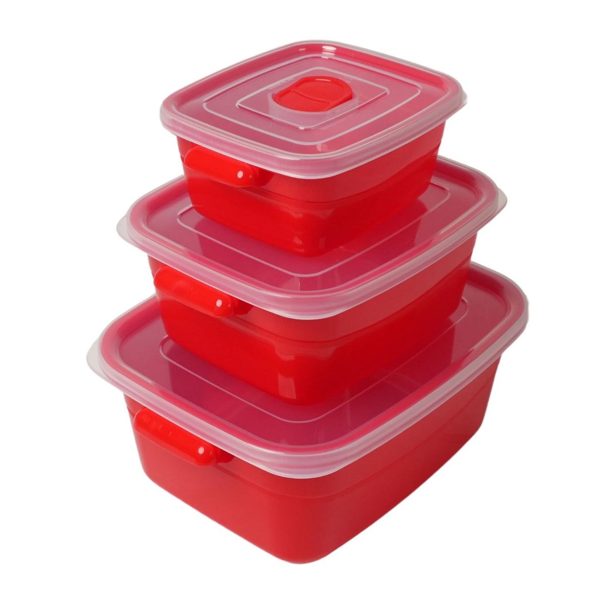 3er-Set Vorratsdosen Aufbewahrungsdosen Gefrierdosen Mikrowellendosen