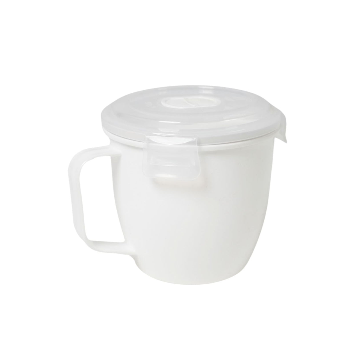 Mikrowellen-Tasse mit Henkel Suppen-Mug Mikrowellen-Becher Lunchbecher