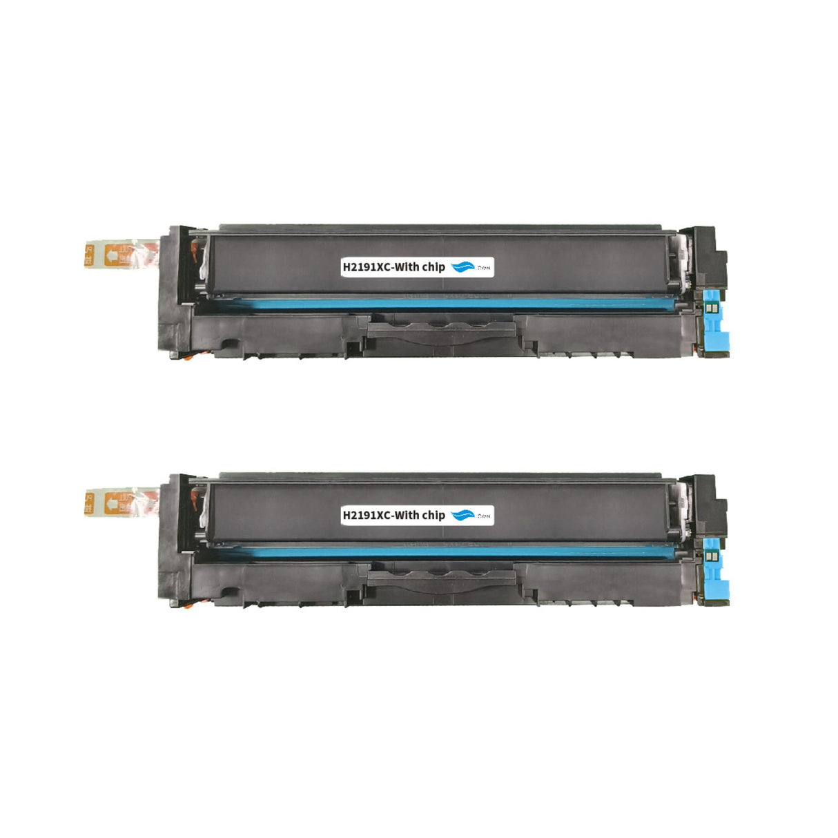 Kompatibler Toner XL für HP Color LaserJet Pro 3202dw - Cyan 2 Stück