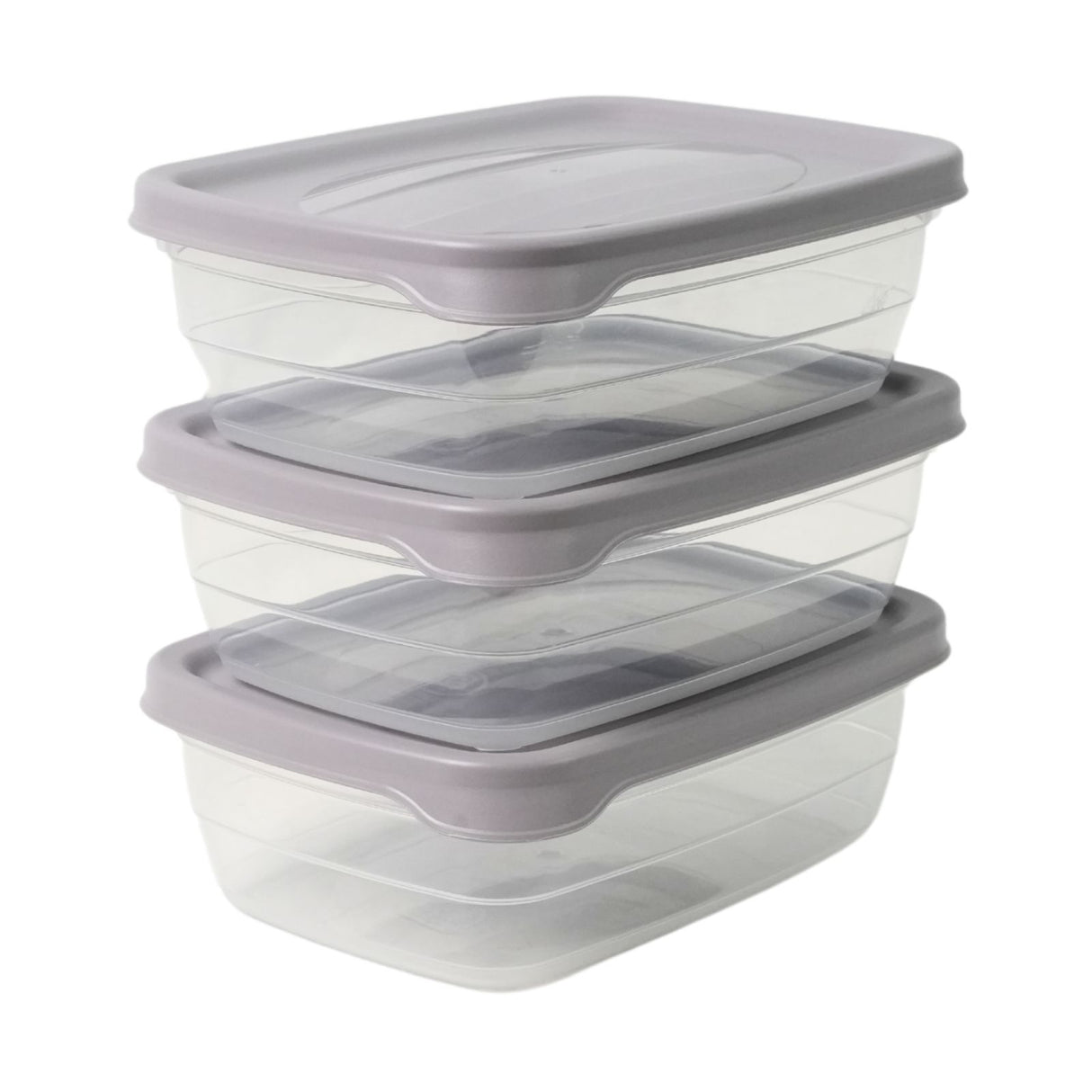 3er-Set Boxen Meal-Prep-Dosen Frischhaltedosen Aufbewahrungsdosen
