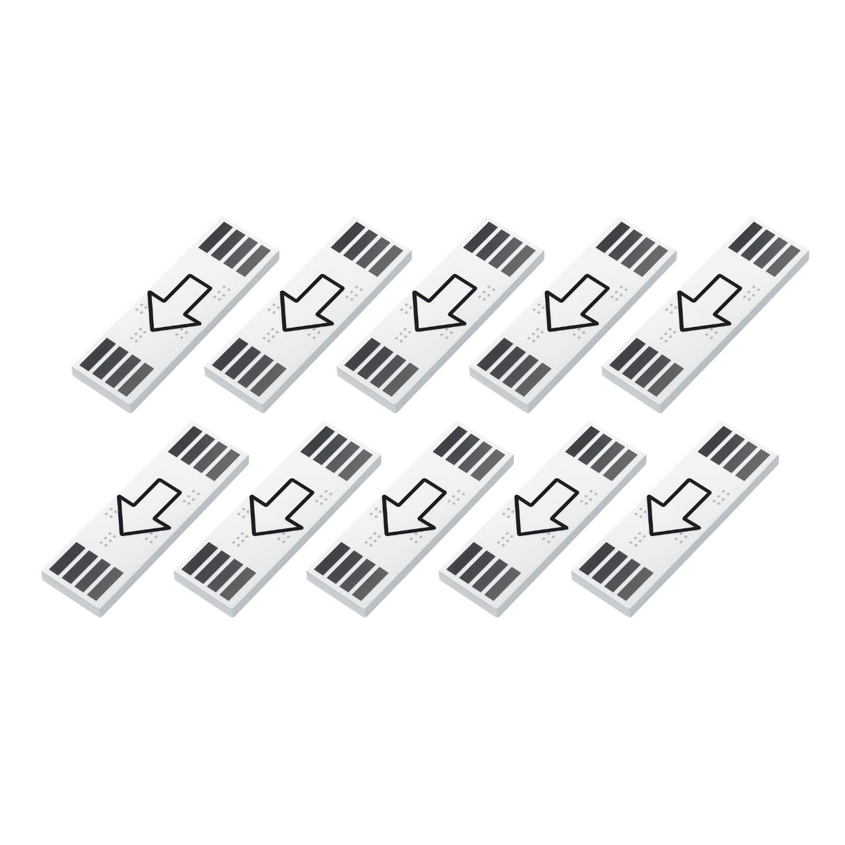 10er-Set Konnektor-Chip für Hexagon-Leuchtplatte LED-Paneel-Verbinder