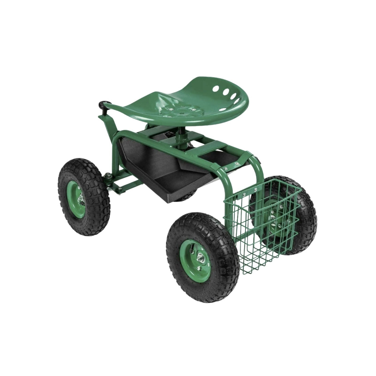 Gartenwagen Transportwagen Fahrbarer Gartensitz Rollsitz Gartenhocker