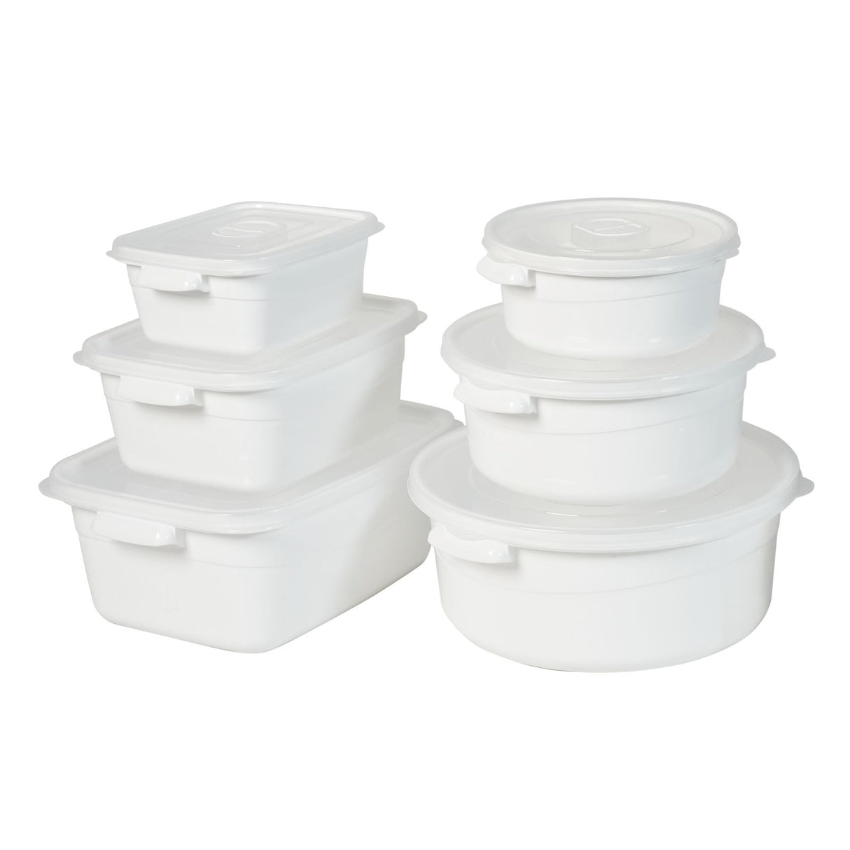 6er-Set Mikrowellenbehälter Gefrierdosen Mikrowellendosen Vorratsdosen