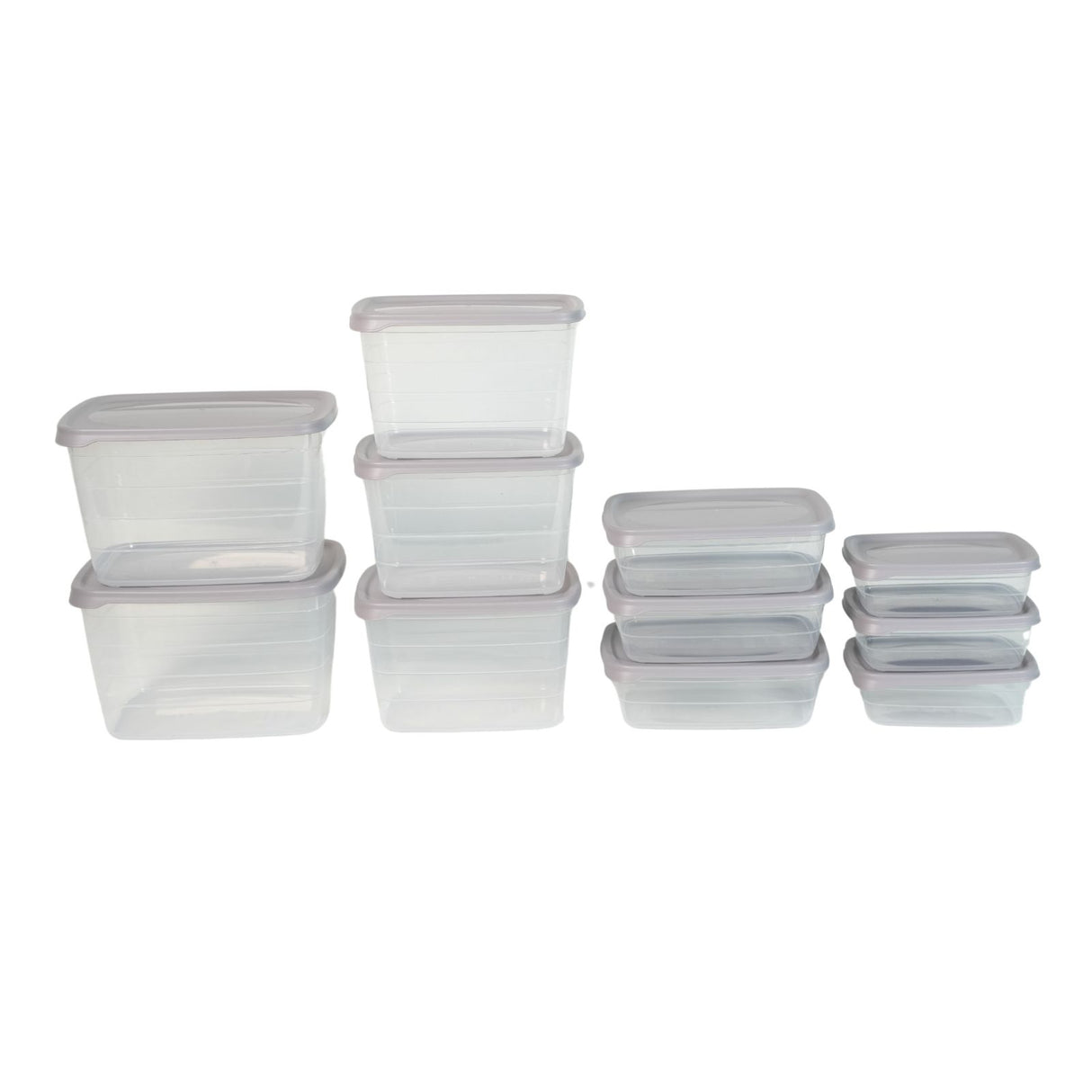11-tlg. Frischhaltedosen-Set Gefrierdosen Meal-Prep-Dosen Vorratsdosen