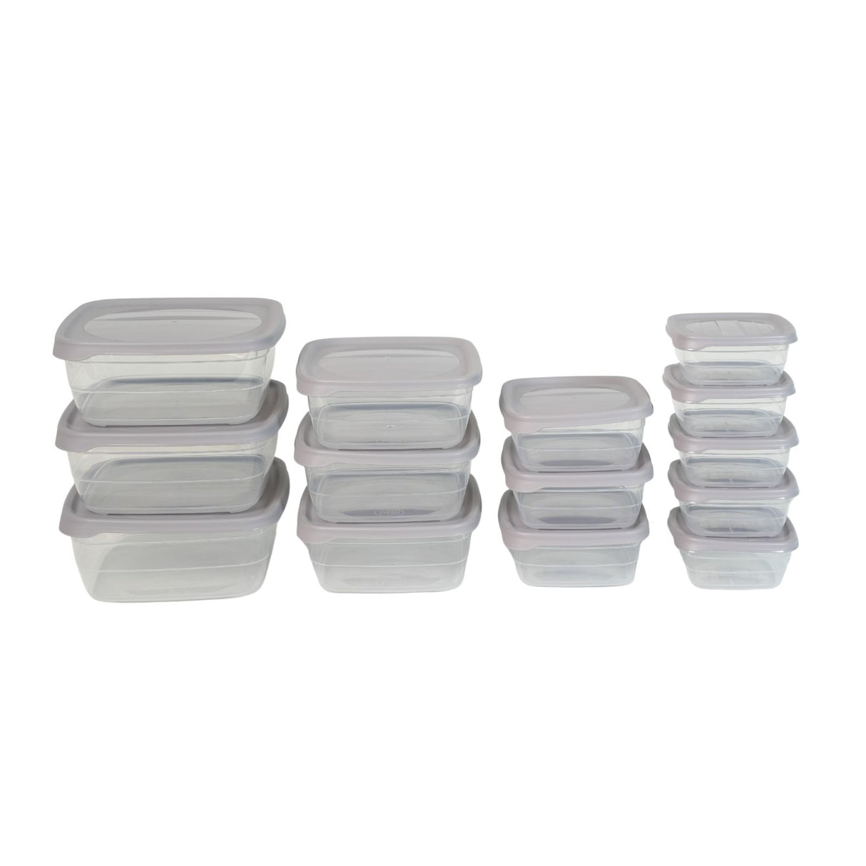 14-tlg. Frischhaltedosen-Set Gefrierdosen Vorratsdosen Meal-Prep-Dosen
