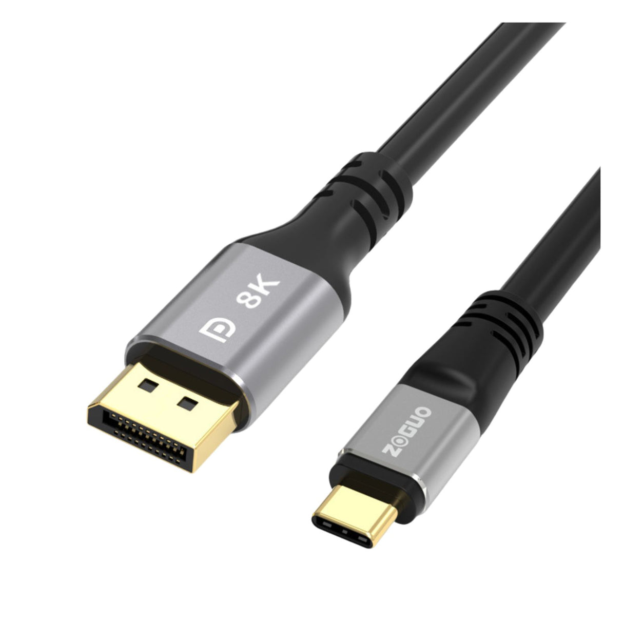 USB-C zu DP Anschluss 2m USB-Typ-C zu DP Kabel USB-C zu DisplayPort