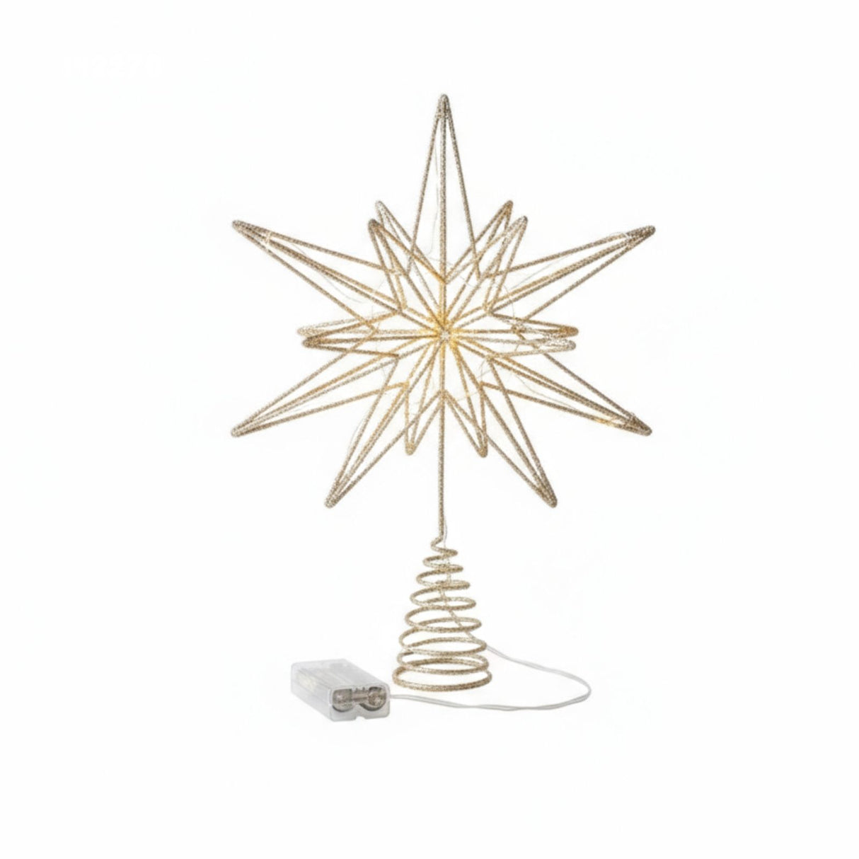 Christbaumspitze LED-Stern Weihnachtsbaumschmuck Weihnachtsdeko