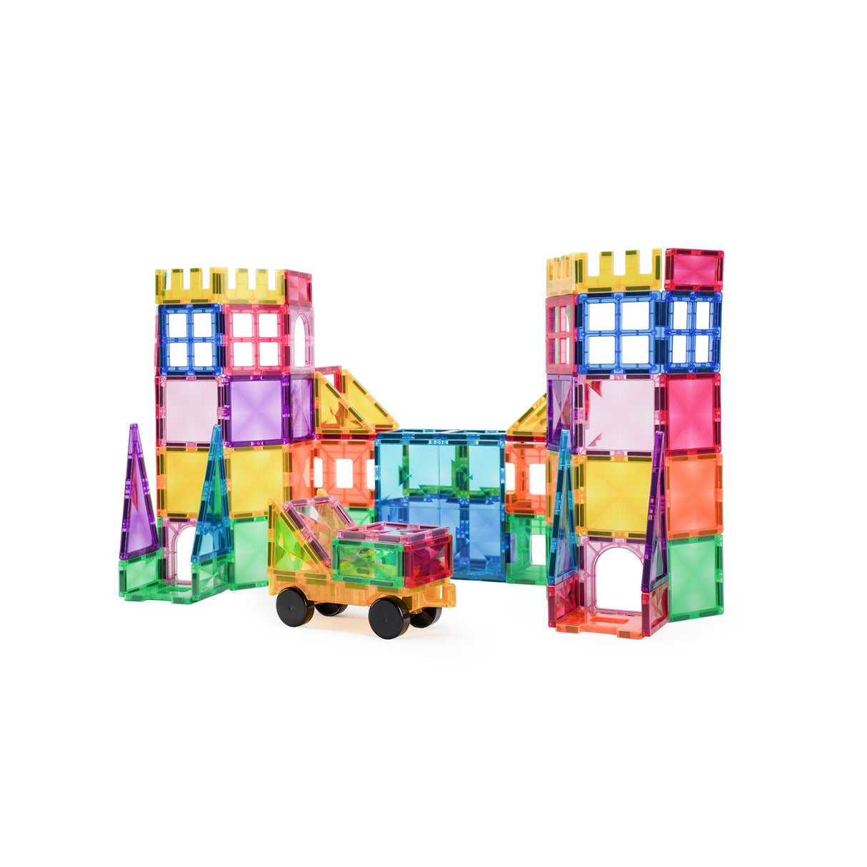 Magnetische Bausteine Kräftige Farben Magnetspielzeug Magnet-Baukasten