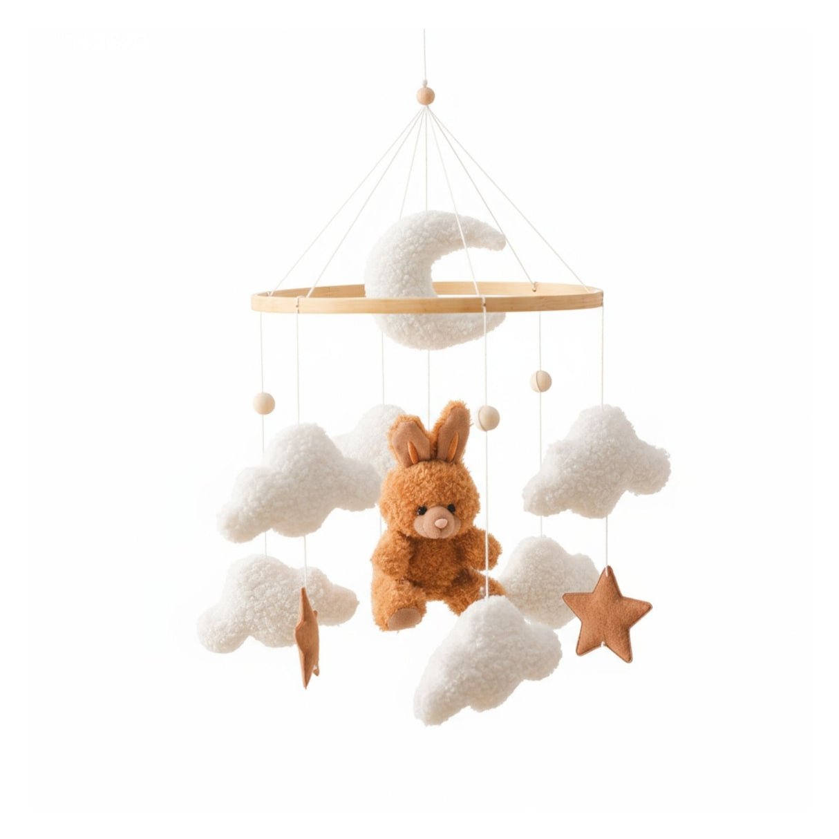 Babymobile Hase Hängemobile Mobile Babyspielzeug Schlafmobile