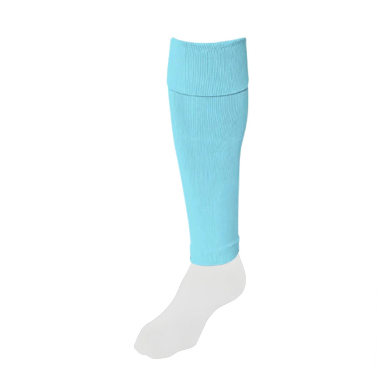 Fussballstutzen One Size Stulpen Tube Socke Röhrensocke Tubxx Hellblau