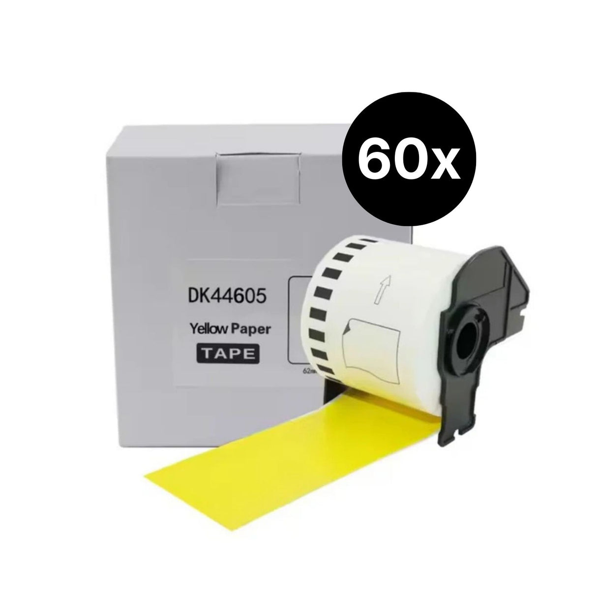 60er-Set Alternative Etikettenrolle zu Brother DK-44605 Etiketten