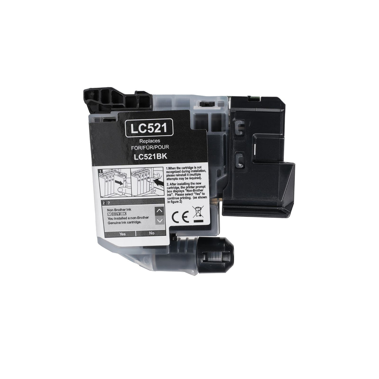 Kompatible Tintenpatrone für Brother DCP-J1260W - Black 1 Stück