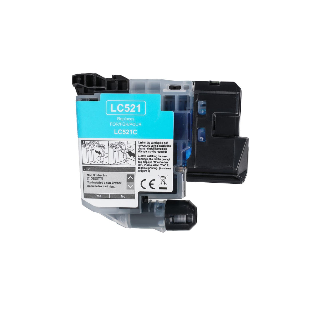 Kompatible Tintenpatrone für Brother DCP-J1310DW - Cyan 1 Stück