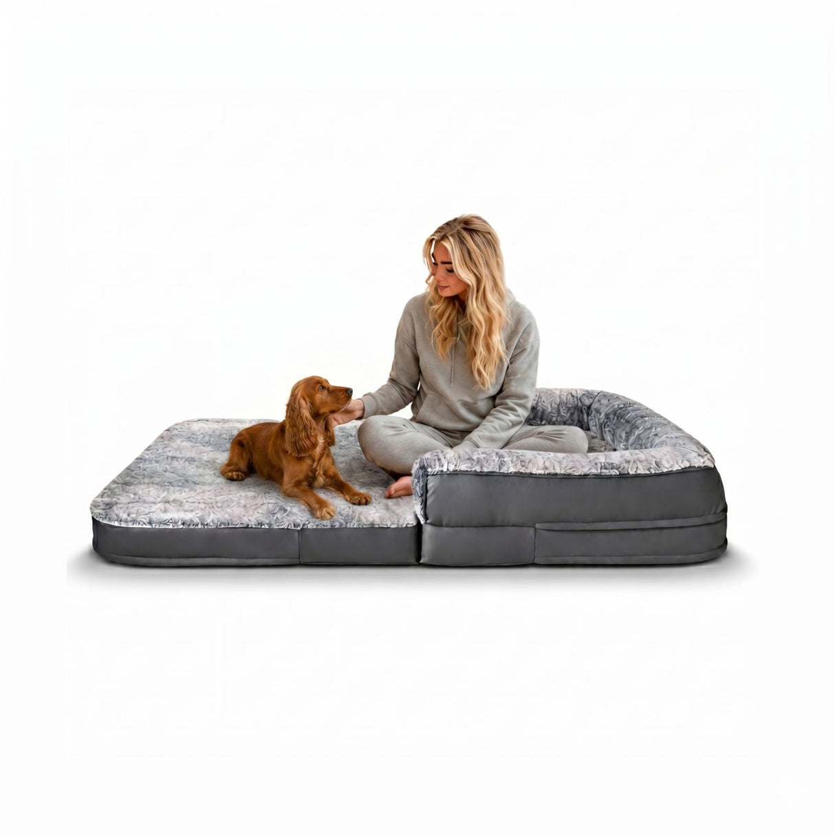 2in1 Hundebett Hundesofa Hundekissen Haustierbett Hundematratze