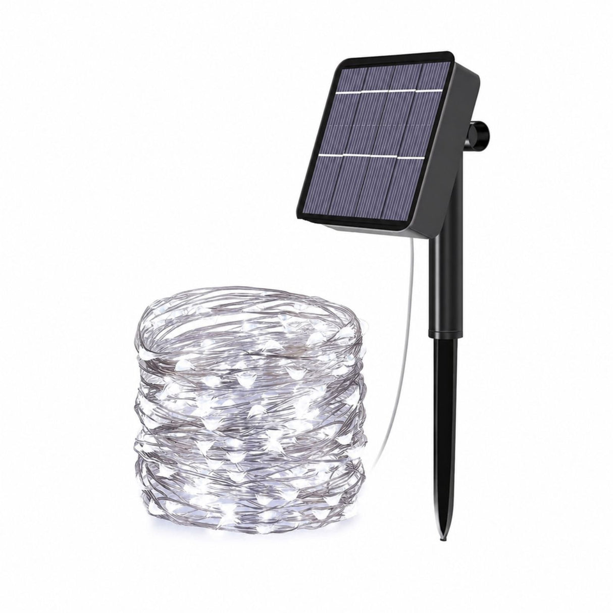 LED-Solar-Leuchtgirlande 22m Gartenbeleuchtung Outdoor-Dekoleuchte