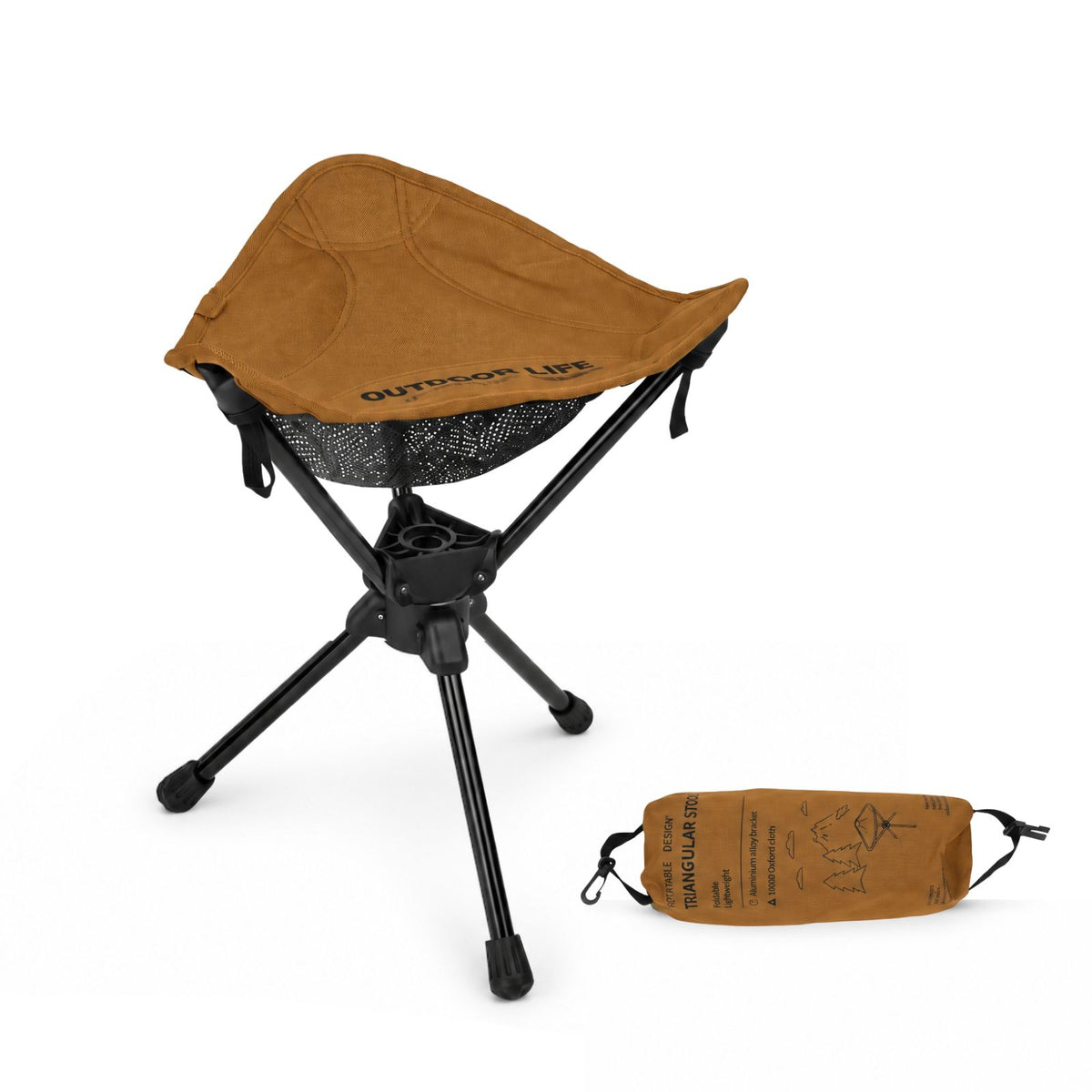Campinghocker Outdoor-Sitzhocker Klapphocker Angelhocker Falthocker
