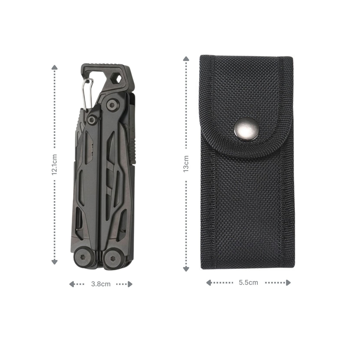 25in1 Multifunktions-Zange Multitool mit Zange Outdoor-Werkzeug