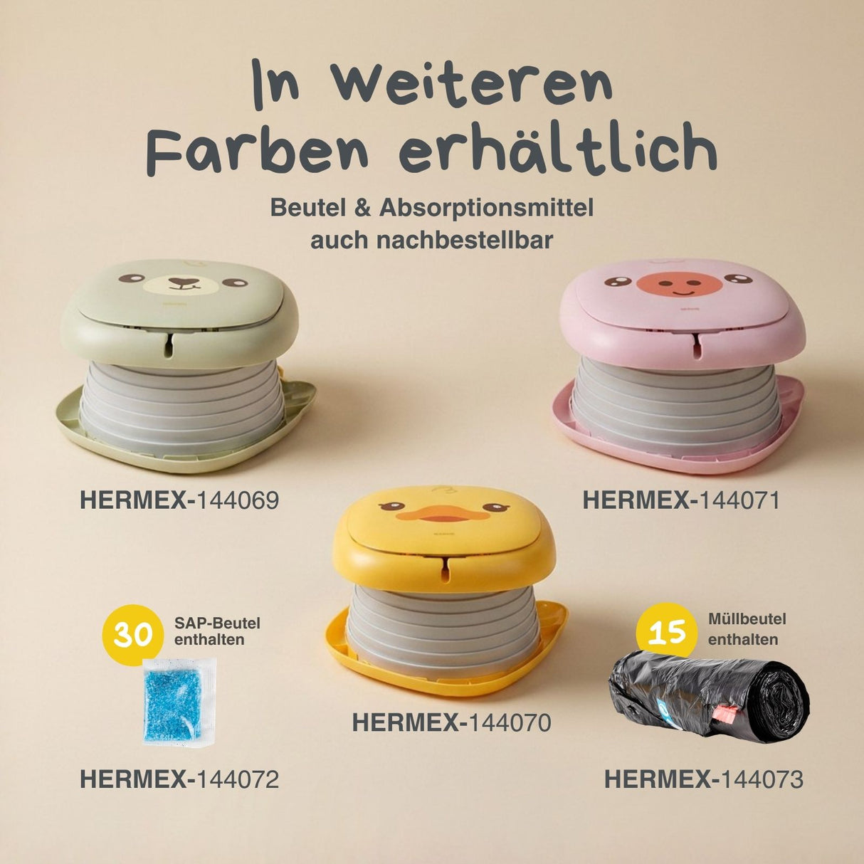 Tragbare Kindertoilette Ente Toilettentrainer Reise-Töpfchen Toilette