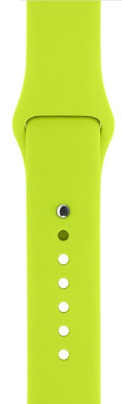 Apple Watch 44mm / 42mm Silikon Armband M/L GRÜN