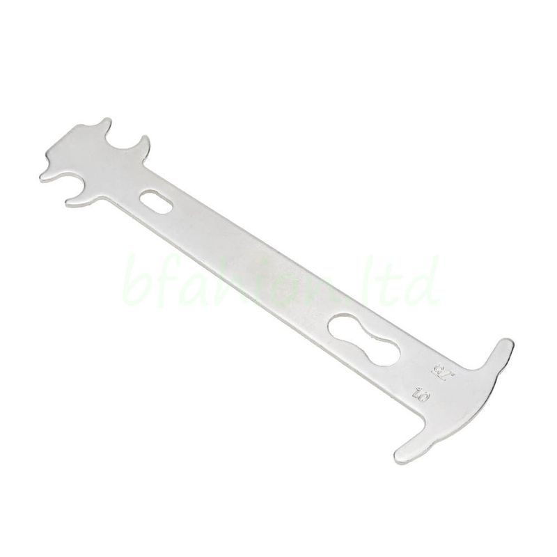 Velo-Ketten-Messlehre Fahrrad-Kettenmesslehre Kettenprüfer 13-16mm