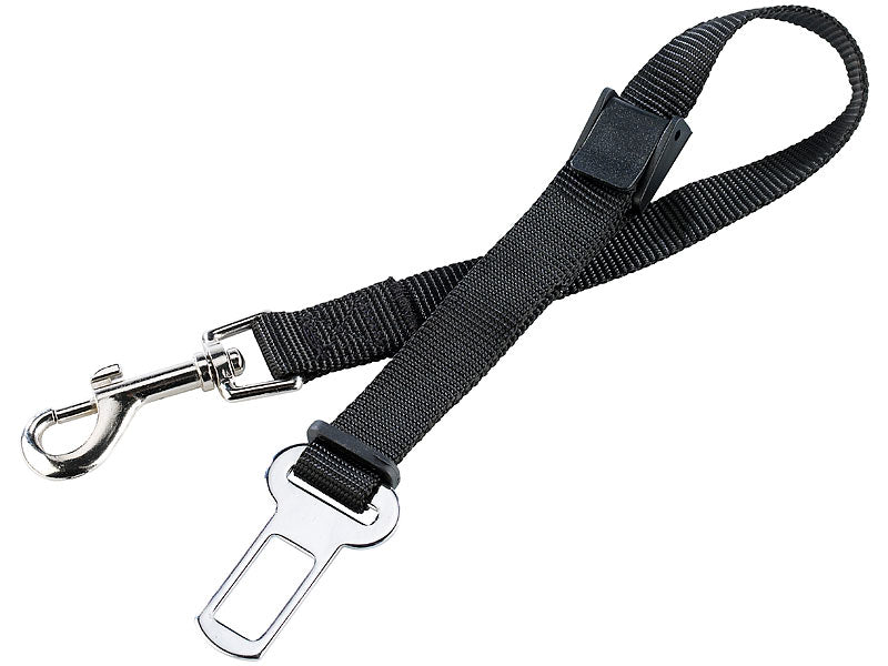 Sicherheitsleine Sicherheitsgurt Autorücksitz Hundeleine Schwarz