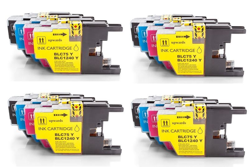 Alternative Tintenpatrone zu Brother LC-1240 CMYK XL