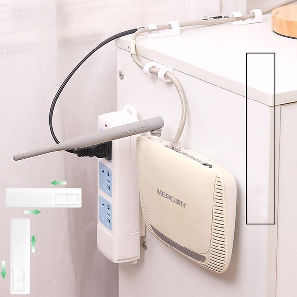 Universal Wandhalterung für Steckdosenleiste Wifi Router Display