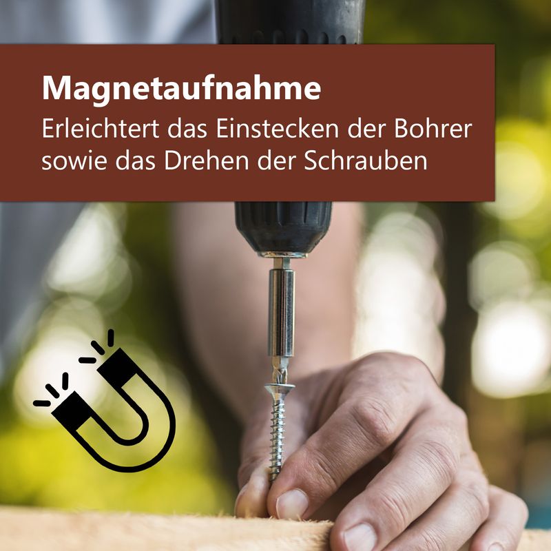Magnetschraubendreher Präzisions Kreuzschlitz Schlitz Torx Dreieck Set