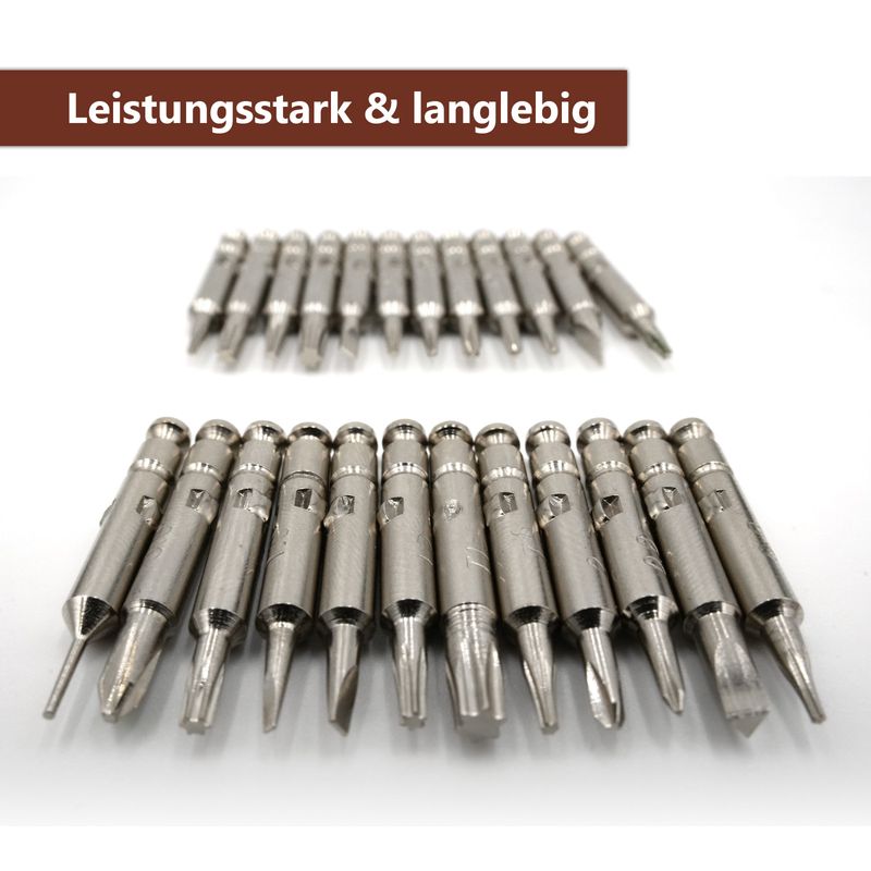 Magnetschraubendreher Präzisions Kreuzschlitz Schlitz Torx Dreieck Set