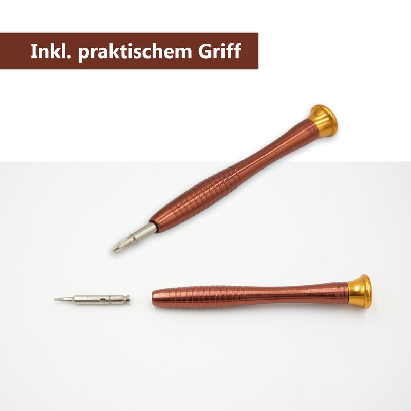 Magnetschraubendreher Präzisions Kreuzschlitz Schlitz Torx Dreieck Set