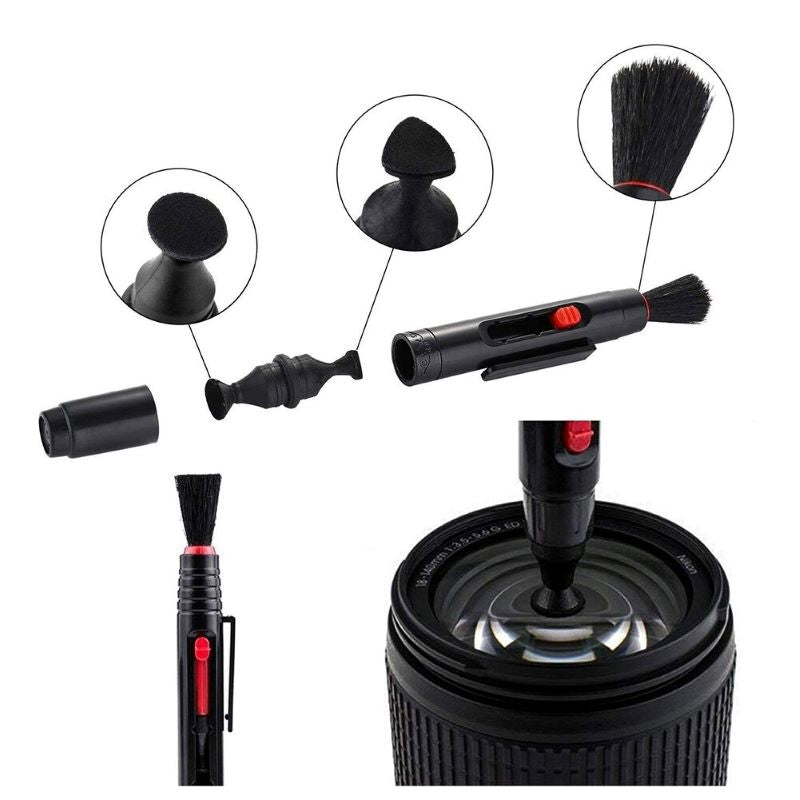 Kamera-Reinigungsset 6er-Set Linsenreiniger Pinsel Staubentferner