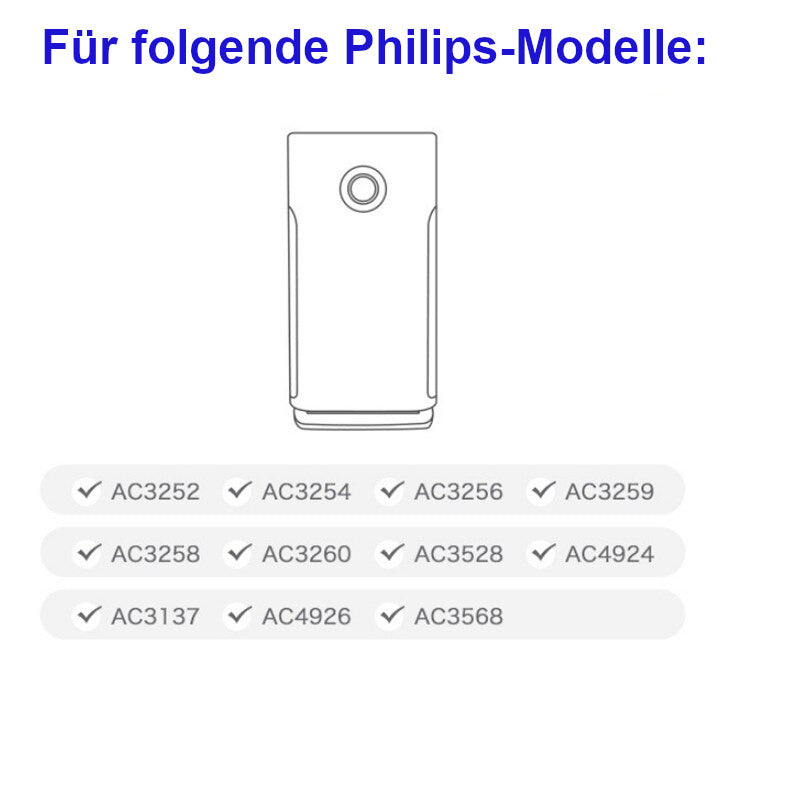 Alternativer HEPA-Filter FY3433 für Philips Luftreiniger Serie 3000