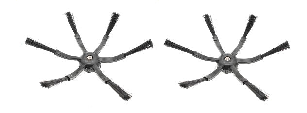 Alternative Seitenpinsel für Xiaomi Roborock Serie S5 S6 Schwarz 2Stk.