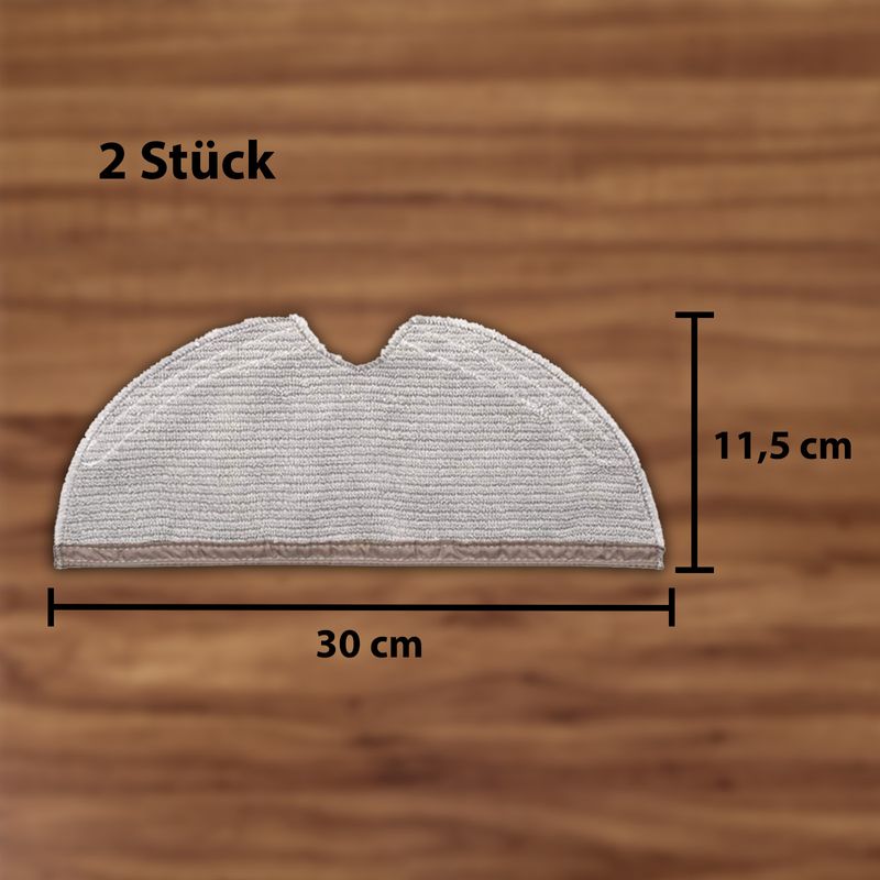 Alternative Wischtücher für Roborock S5+S6 series Mop Aufsatz 2er Pack