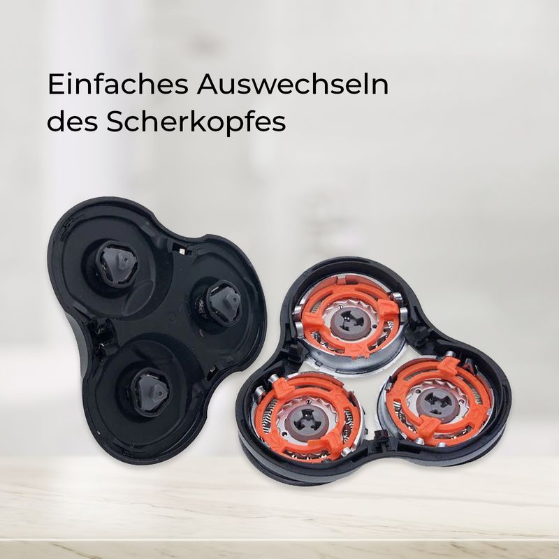 Alternativer Rasierkopf für Philips Serie SH90 S9000 RQ10 RQ11 RQ12