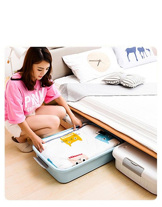 Möbelrollen universelle 360° drehbar selbstklebend Weiss 4Stk.