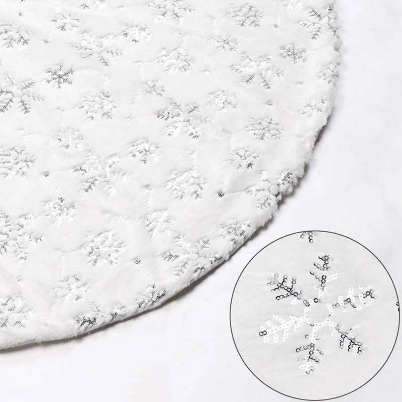 Weihnachtsbaumdecke Christbaum-Rock Baumrock-Matte Tannenbaum-Teppich