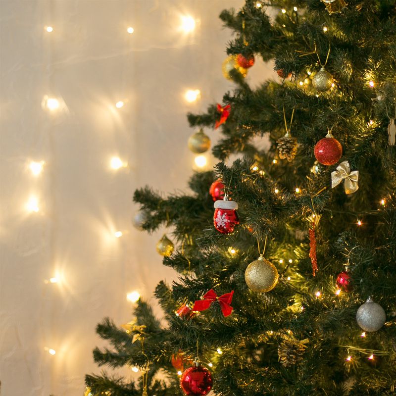 Weihnachtsbaumdecke Tannenbaum-Teppich Christbaum-Rock Baumrock-Matte