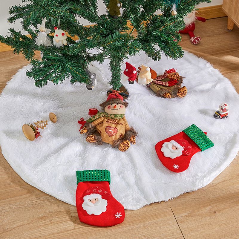 Christbaum-Rock Baumrock-Matte Weihnachtsbaumdecke Tannenbaum-Teppich