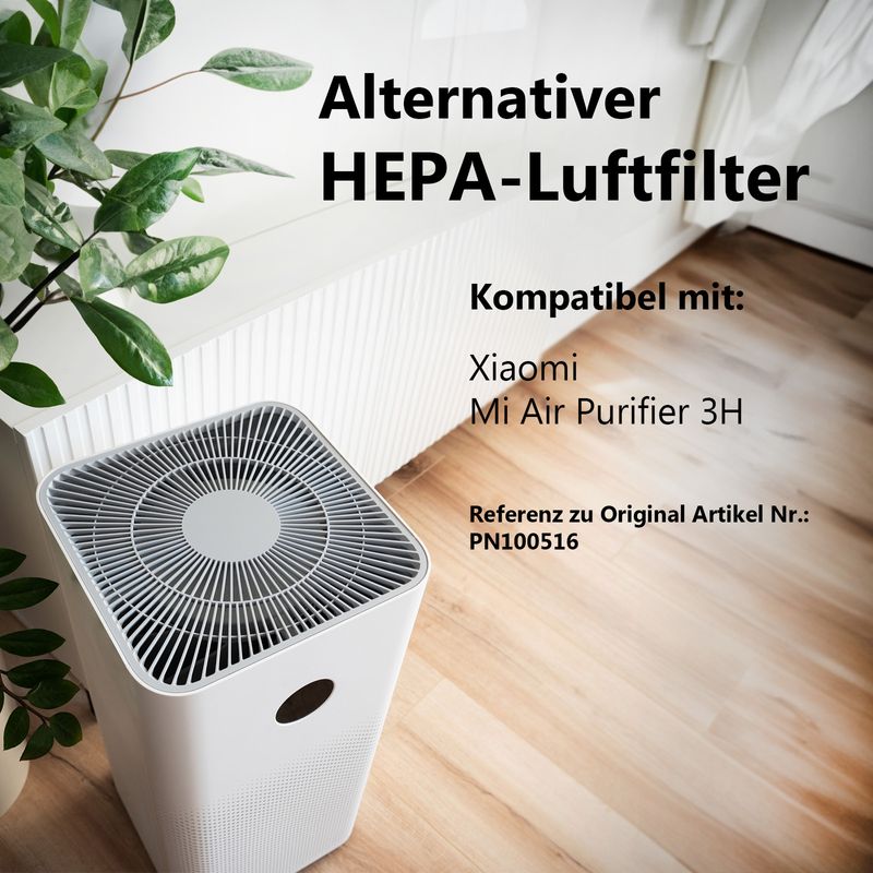 Alternativer HEPA-Luftfilter zu Xiaomi Mi Air Purifier 3H